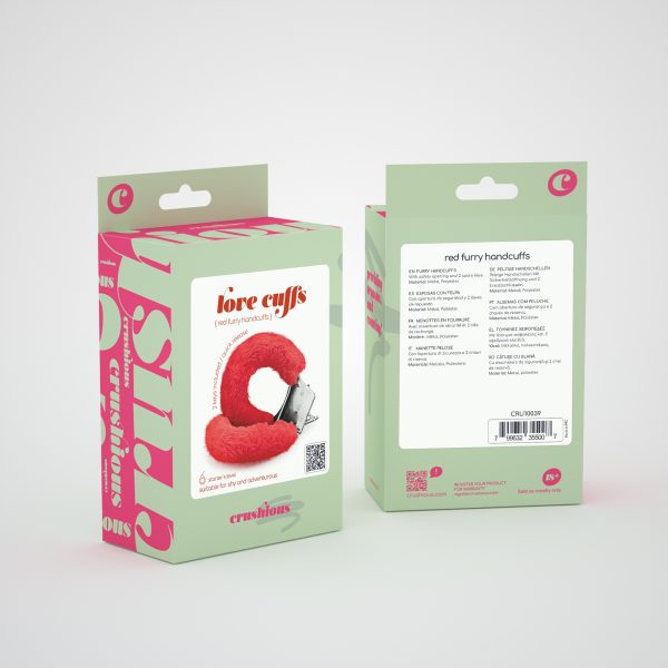 LOVE CUFFS CRVENE LISICE