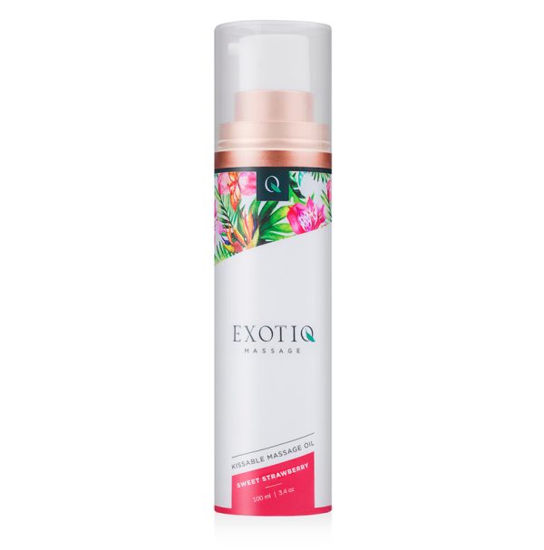 Masažno ulje Exotiq Sweet Strawberry, 100 ml