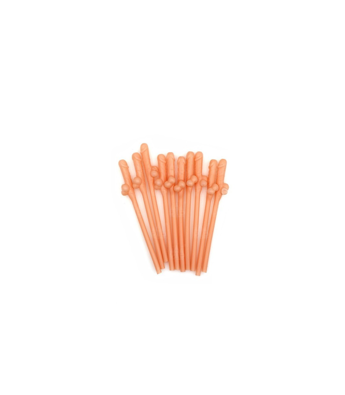 10 flesh colored penis straws (1) 10 flesh colored penis straws (1)