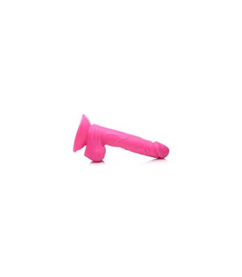 dildo realistico c testiculos 16 5 cm rosa (5)