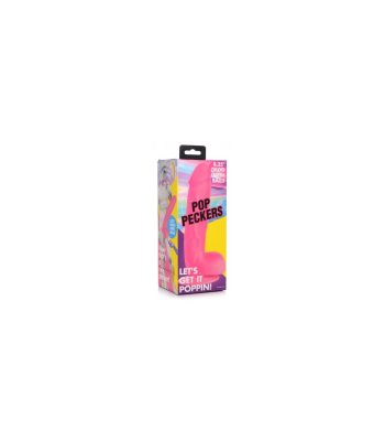 dildo realistico c testiculos 21 cm rosa (4)