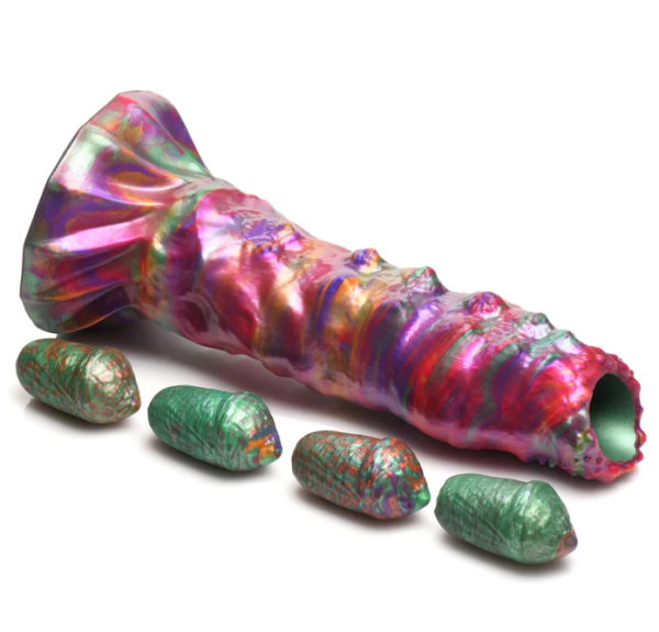 dildo silicona larva ovipositor con huevo (5)