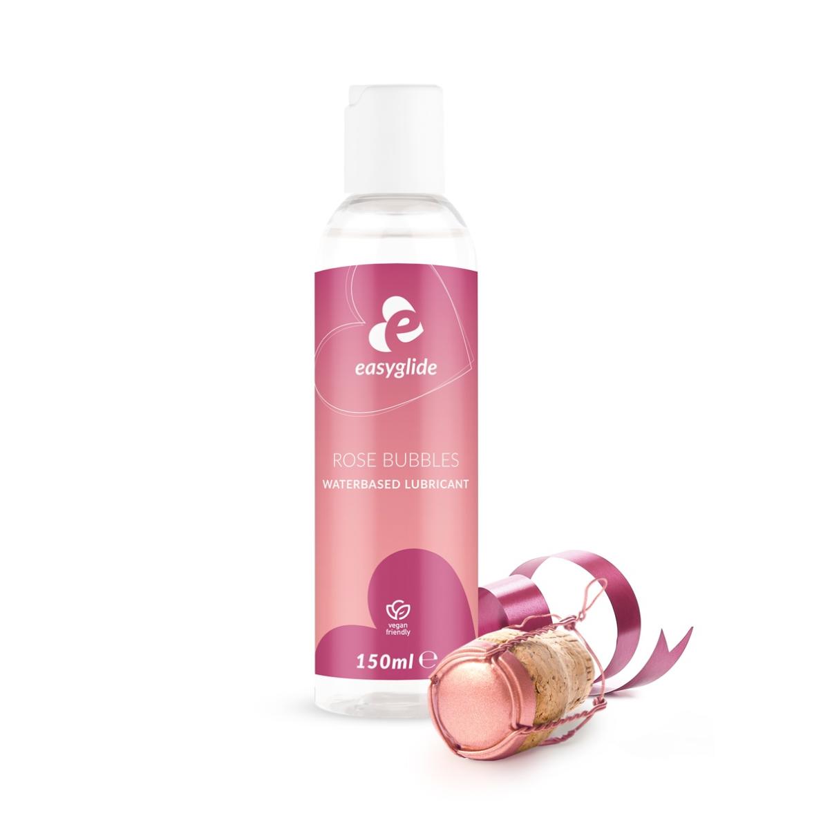 eg038_5 Lubrikant Easyglide na bazi vode 150ml - Rose Bubbles - Slika 1