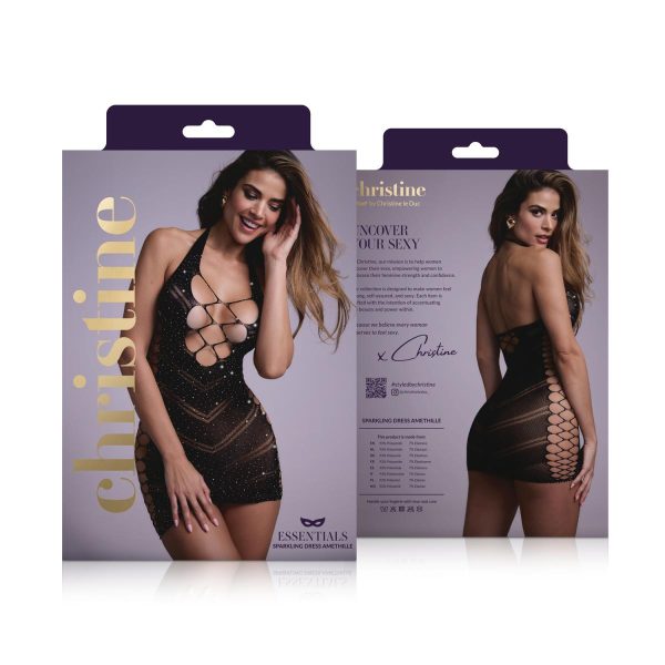 Seksi haljina sa šljokicama Amethille