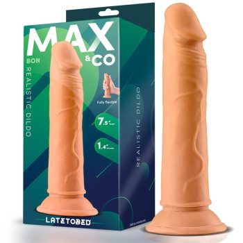 bon realistic dildo with suction cup 75 flesh (1)